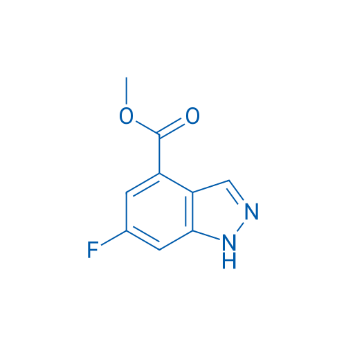 Methyl 6-fluoro-1H-indazole-4-carboxylate 250mg