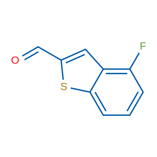 4-Fluorobenzo[b]thiophene-2-carbaldehyde 1g