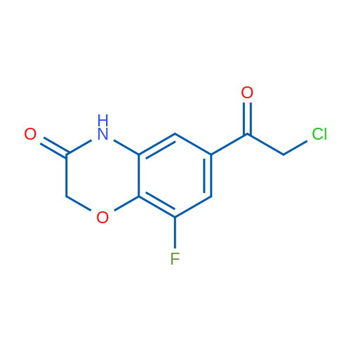 6-(2-Chloroacetyl)-8-fluoro-2H-benzo[b][1,4]oxazin-3(4H)-one 1g