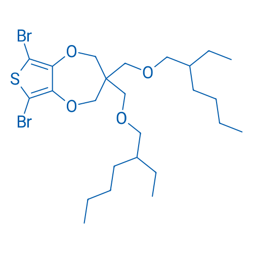 6,8-Dibromo-3,3-bis(((2-ethylhexyl)oxy)methyl)-3,4-dihydro-2H-thieno[3,4-b][1,4]dioxepine 5g