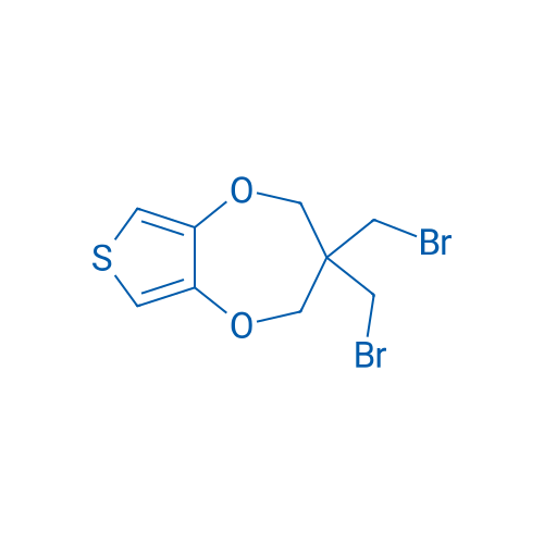 3,3-Bis(bromomethyl)-3,4-dihydro-2H-thieno[3,4-b][1,4]dioxepine 250mg