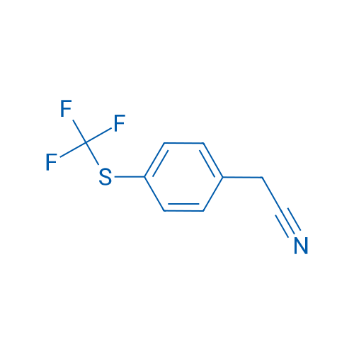 2-(4-((Trifluoromethyl)thio)phenyl)acetonitrile 5g