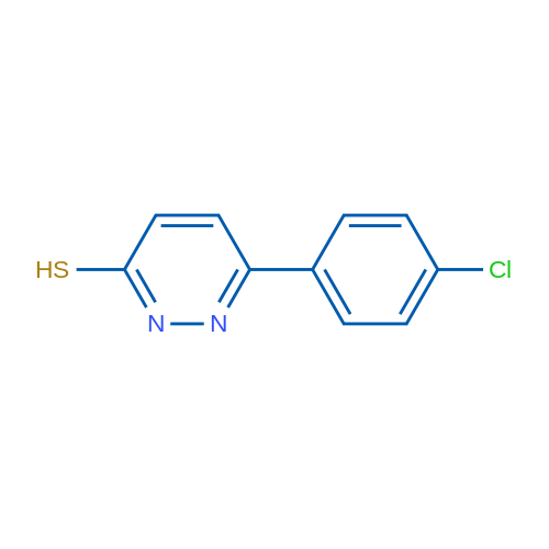 6-(4-chlorophenyl)pyridazine-3-thiol 250mg