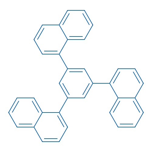 1,3,5-Tri(naphthalen-1-yl)benzene 1g