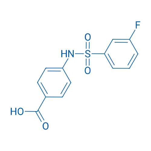 Benzoic acid, 4-[[(3-fluorophenyl)sulfonyl]amino]- 1g