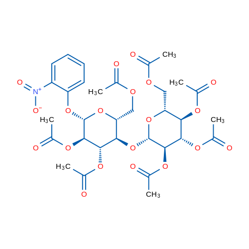 2-NItrophenyl beta-d-cellobioside heptaacetate 1g