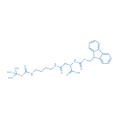 N2-(((9H-Fluoren-9-yl)methoxy)carbonyl)-N4-(4-((tert-butoxycarbonyl)amino)butyl)-L-asparagine 1g