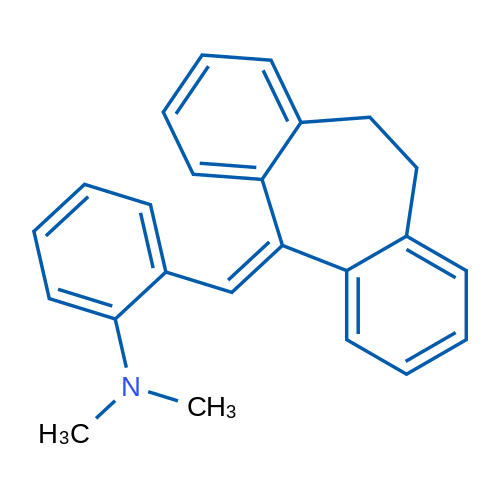 2-((10,11-Dihydro-5H-dibenzo[a,d][7]annulen-5-ylidene)methyl)-N,N-dimethylaniline 1g