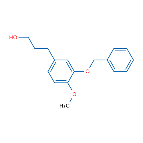 3-(3-(Benzyloxy)-4-methoxyphenyl)propan-1-ol 1g