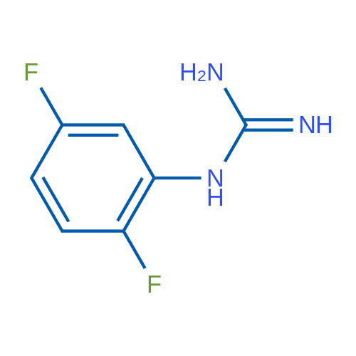 1-(2,5-Difluorophenyl)guanidine 1g
