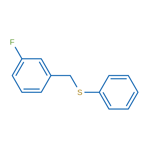 (3-Fluorobenzyl)(phenyl)sulfane 1g