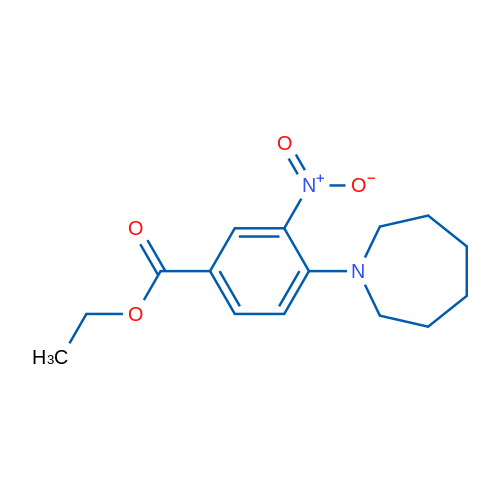 Ethyl 4-(Azepan-1-yl)-3-nitrobenzoate 5g