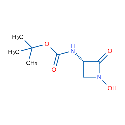 tert-Butyl (S)-(1-hydroxy-2-oxoazetidin-3-yl)carbamate 250mg