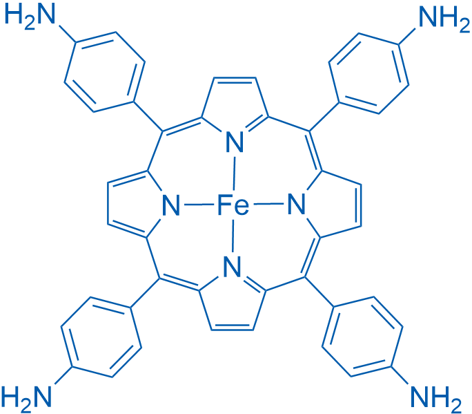 (SP-4-1)-[[4,4',4'',4'''-(21H,23H-porphine-5,10,15,20-tetrayl-κN21,κN22,κN23,κN24)tetrakis[benzenaminato]]]-Iron 250mg