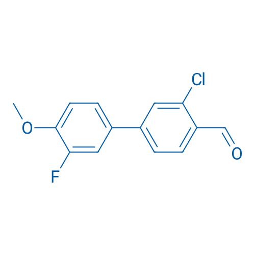 3-Chloro-3'-fluoro-4'-methoxy-[1,1'-biphenyl]-4-carbaldehyde 1g