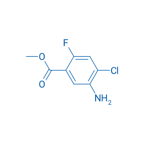 Methyl 5-amino-4-chloro-2-fluorobenzoate 250mg