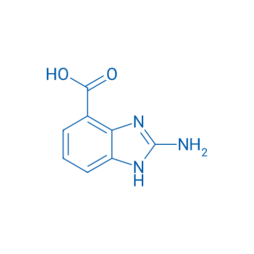 2-Amino-1H-benzo[d]imidazole-4-carboxylic acid 100mg