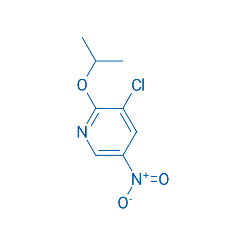 3-CHloro-5-nitro-2-(propan-2-yloxy)pyridine 1g