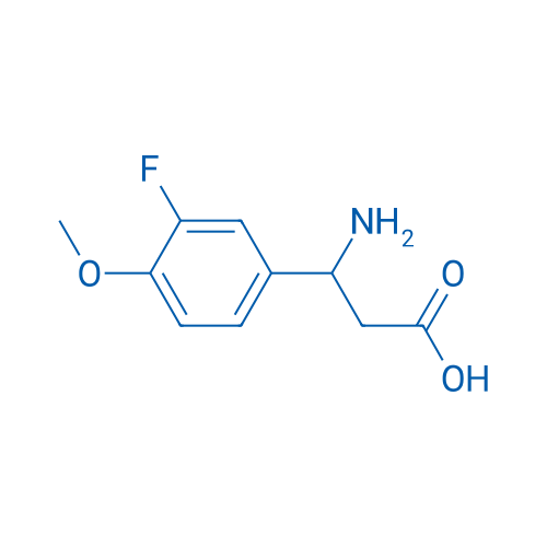 3-Amino-3-(3-fluoro-4-methoxyphenyl)propanoic acid 250mg