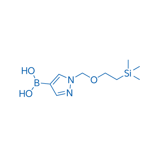 (1-((2-(Trimethylsilyl)ethoxy)methyl)-1H-pyrazol-4-yl)boronic acid 1g