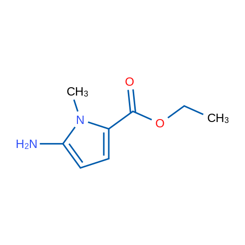 Ethyl 5-amino-1-methyl-1H-pyrrole-2-carboxylate 1g