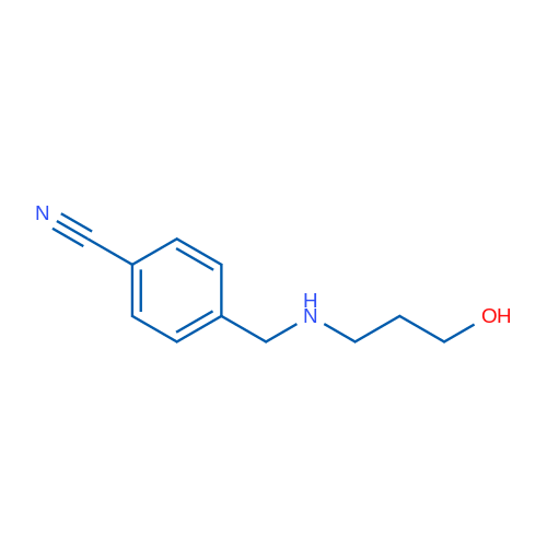4-{[(3-hydroxypropyl)amino]methyl}benzonitrile 1g