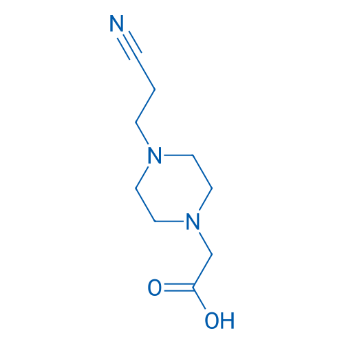 [4-(2-Cyano-ethyl)-piperazin-1-yl]-acetic acid 1g