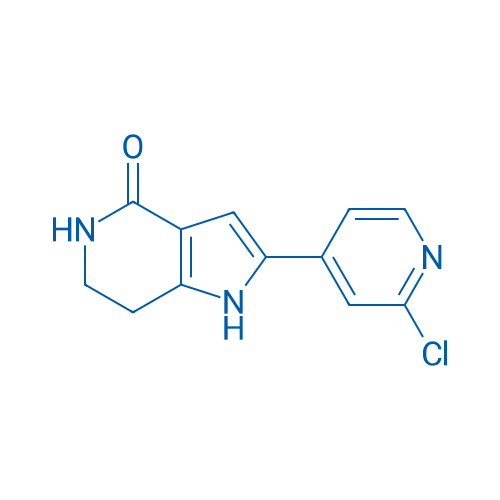 2-(2-Chloropyridin-4-yl)-6,7-dihydro-1H-pyrrolo[3,2-c]pyridin-4(5H)-one 50mg