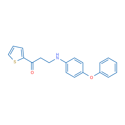 3-[(4-Phenoxyphenyl)amino]-1-(thiophen-2-yl)propan-1-one 1g