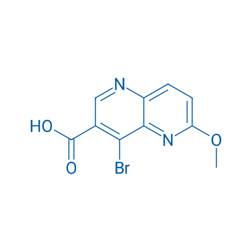 4-Bromo-6-methoxy-1,5-naphthyridine-3-carboxylic acid 1g