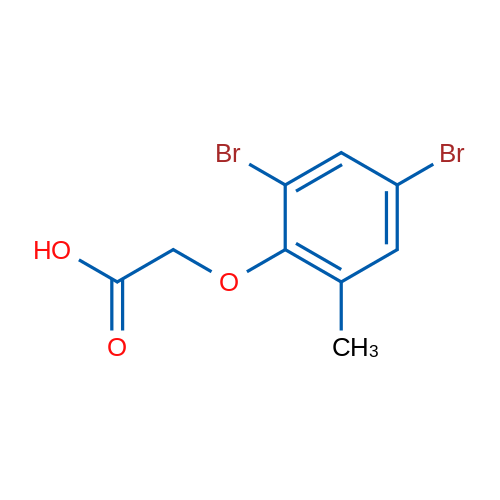 2-(2,4-Dibromo-6-methylphenoxy)acetic acid 5g