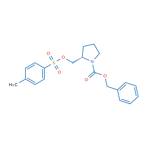 (S)-Benzyl 2-((tosyloxy)methyl)pyrrolidine-1-carboxylate 1g