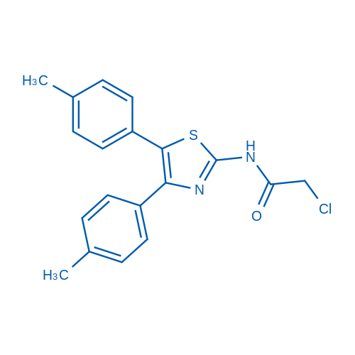 2-Chloro-N-(4,5-di-p-tolylthiazol-2-yl)acetamide 1g