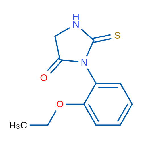 3-(2-Ethoxyphenyl)-2-thioxoimidazolidin-4-one 5g