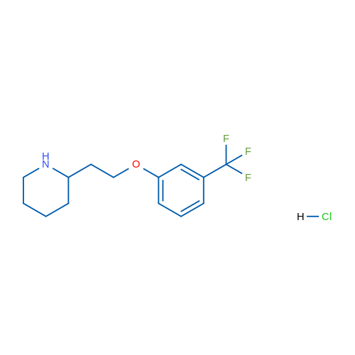 2-(2-(3-(Trifluoromethyl)phenoxy)ethyl)piperidine hydrochloride 5g