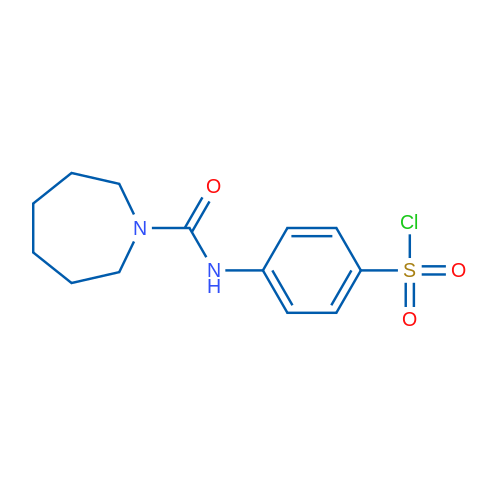 4-(Azepane-1-carboxamido)benzene-1-sulfonyl chloride 1g