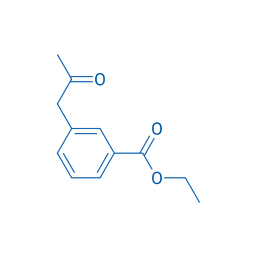 Ethyl 3-(2-oxopropyl)benzoate 1g