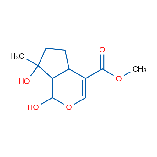 Methyl 1,7-dihydroxy-7-methyl-1,4a,5,6,7,7a-hexahydrocyclopenta[c]pyran-4-carboxylate 1g