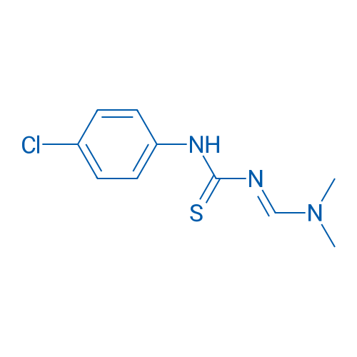 1-(4-Chlorophenyl)-3-[(1E)-(dimethylamino)methylidene]thiourea 1g