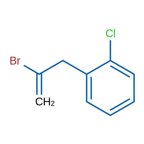 2-Bromo-3-(2-chlorophenyl)-1-propene 5g