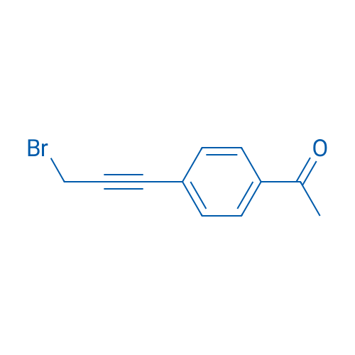 1-[4-(3-Bromoprop-1-yn-1-yl)phenyl]ethan-1-one 100mg