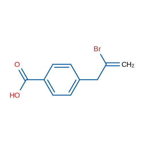 4-(2-Bromo-2-propenyl)benzoic acid 5g