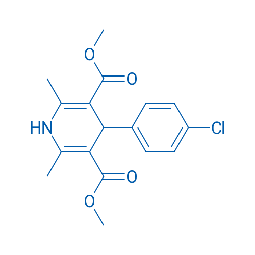 Dimethyl 4-(4-chlorophenyl)-2,6-dimethyl-1,4-dihydropyridine-3,5-dicarboxylate 250mg