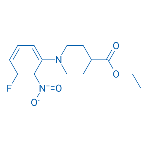 Ethyl 1-(3-fluoro-2-nitrophenyl)piperidine-4-carboxylate 1g