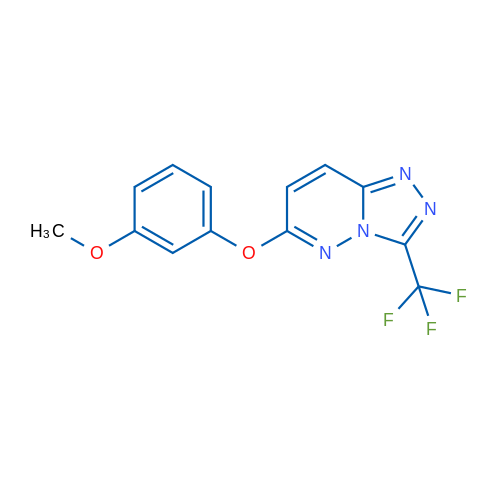 6-(3-Methoxyphenoxy)-3-(trifluoromethyl)-[1,2,4]triazolo[4,3-b]pyridazine 1g