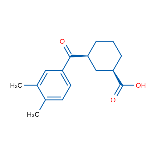 cis-3-(3,4-Dimethylbenzoyl)cyclohexane-1-carboxylic acid 1g