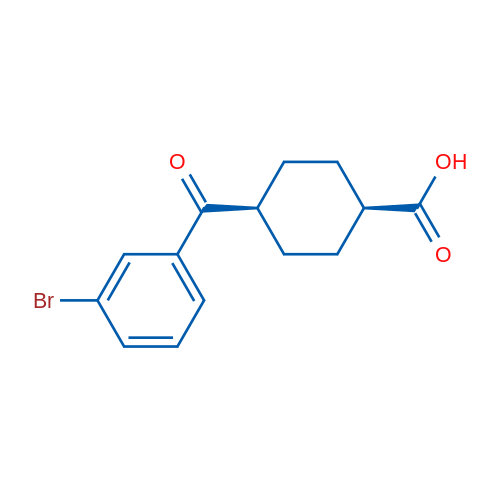 cis-4-(3-Bromobenzoyl)cyclohexanecarboxylic acid 1g