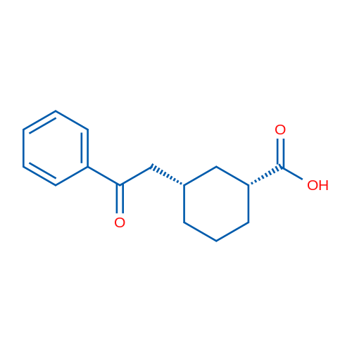 cis-3-(2-Oxo-2-phenylethyl)cyclohexane-1-carboxylic acid 1g