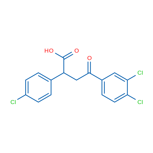 2-(4-Chlorophenyl)-4-(3,4-dichlorophenyl)-4-oxobutanoic acid 1g