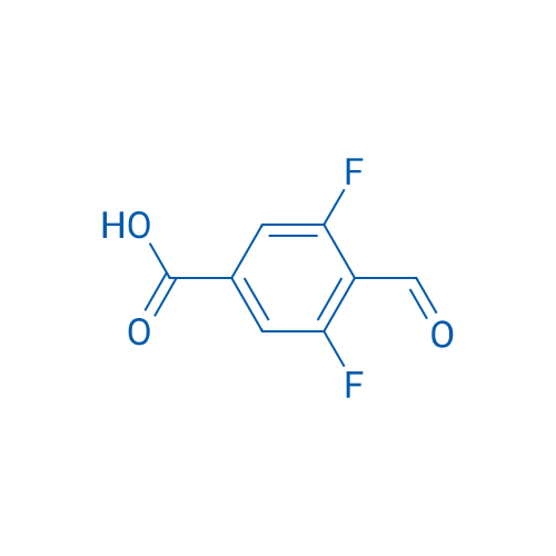 3,5-Difluoro-4-formylbenzoic acid 1g